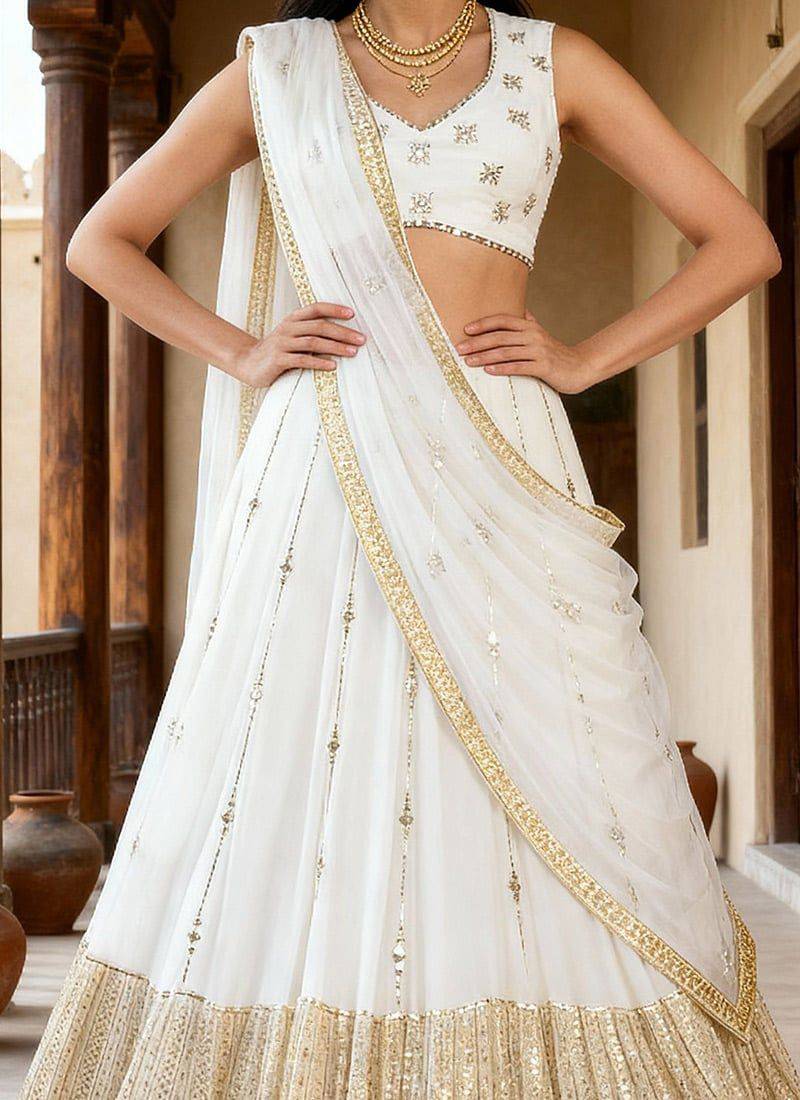 Designer Bollywood Style Wedding Wear Lehenga Choli