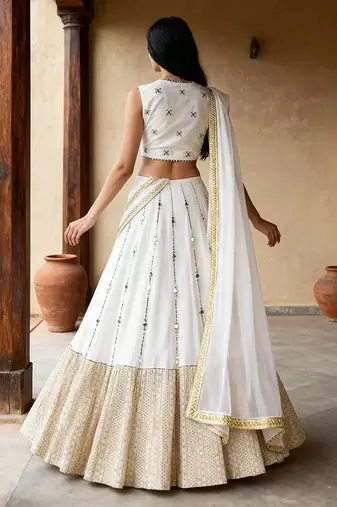Designer Bollywood Style Wedding Wear Lehenga Choli
