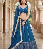 Designer Bollywood Style Wedding Wear Lehenga Choli