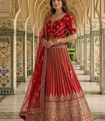 Designer Bollywood Style Wedding Wear Lehenga Choli