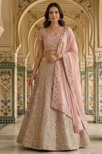 Designer Bollywood Style Wedding Wear Lehenga Choli