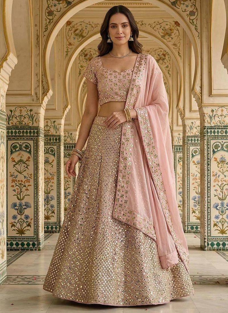 Designer Bollywood Style Wedding Wear Lehenga Choli