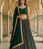 Designer Bollywood Style Wedding Wear Lehenga Choli
