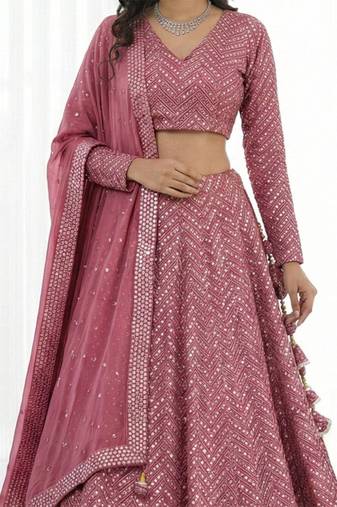 Designer Bollywood Style Wedding Wear Lehenga Choli