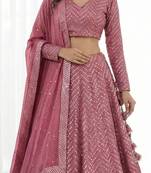 Designer Bollywood Style Wedding Wear Lehenga Choli
