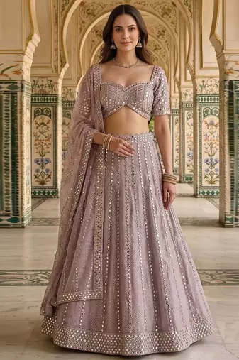 Designer Bollywood Style Wedding Wear Lehenga Choli