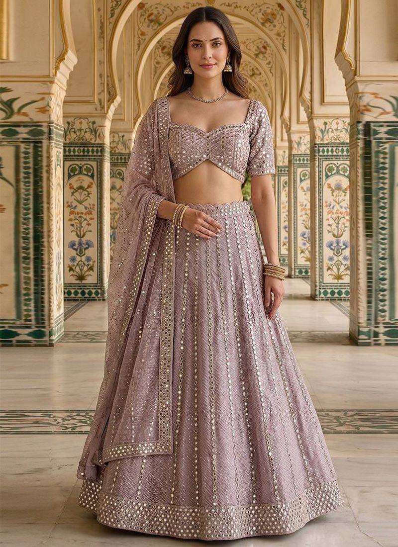 Designer Bollywood Style Wedding Wear Lehenga Choli