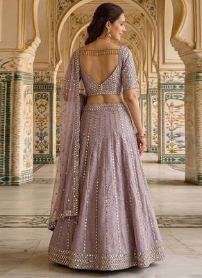 Designer Bollywood Style Wedding Wear Lehenga Choli 3