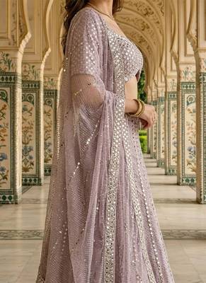 Designer Bollywood Style Wedding Wear Lehenga Choli 4
