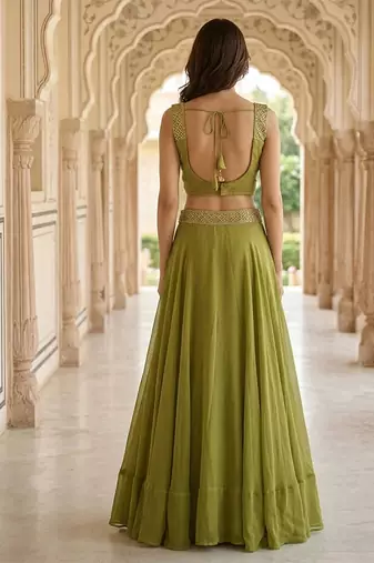 Designer Bollywood Style Wedding Wear Lehenga Choli