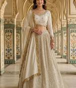 Designer Bollywood Style Wedding Wear Lehenga Choli