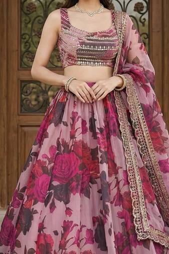 Designer Bollywood Style Wedding Wear Lehenga Choli