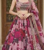 Designer Bollywood Style Wedding Wear Lehenga Choli