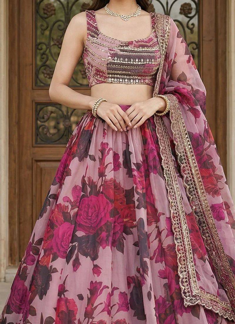 Designer Bollywood Style Wedding Wear Lehenga Choli