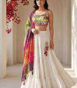 Designer Bollywood Style Wedding Wear Lehenga Choli
