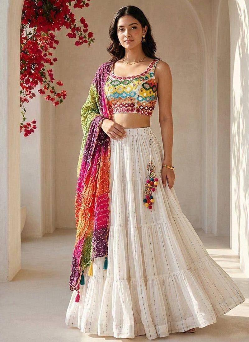 Designer Bollywood Style Wedding Wear Lehenga Choli