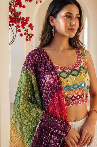 Designer Bollywood Style Wedding Wear Lehenga Choli