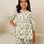 Off white printed cotton co ord set