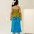 Mehendi green printed cotton co ord set