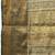 Golden woven silk blend ethnic saree with blouse piece