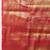 Pink woven silk blend ethnic saree with blouse piece