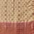 Cream woven art silk traditional saree with blouse piece