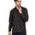 Black printed casual shirt