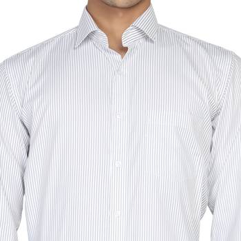 White stripes formal shirt 2
