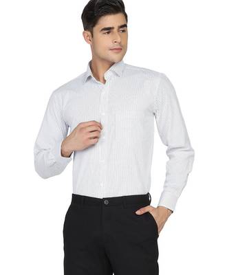 White stripes formal shirt 3
