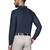 Blue soft cotton solid shirt