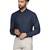 Blue soft cotton solid shirt