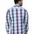Blue checkered casual shirt
