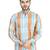 Orange checkered casual shirt