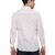 White self design casual shirt