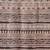 Brown printed cotton blend ethnic saree with blouse piece