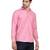 Pink solid casual shirt