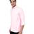 Pink solid casual shirt