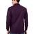 Purple solid shirt