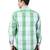 Green checkered casual shirt