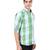 Green checkered casual shirt