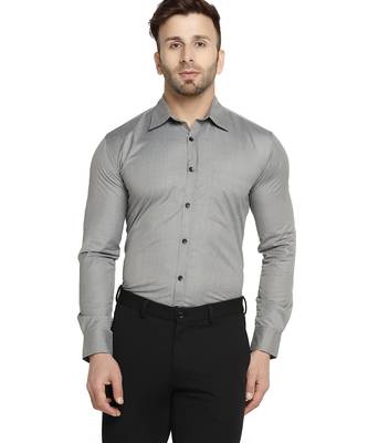 Mens formal blue shirt 1
