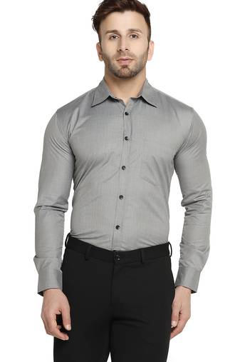 Mens formal blue shirt