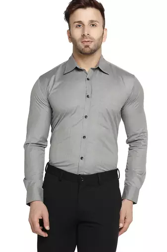 Mens formal blue shirt