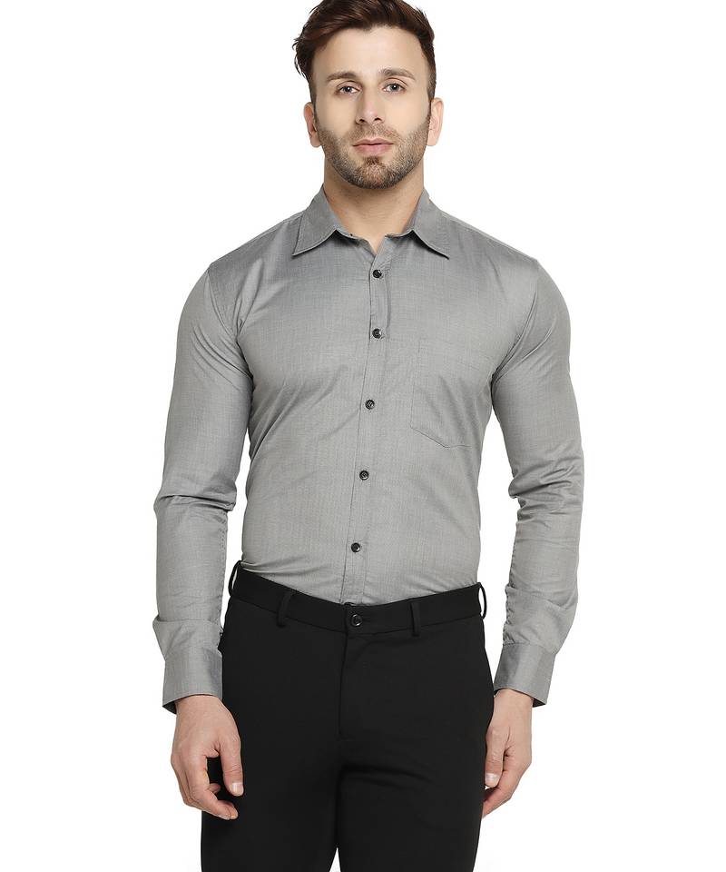 Mens formal blue shirt