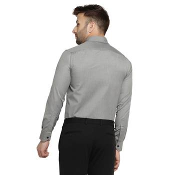 Mens formal blue shirt 2