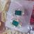Indian bollywood gold plated kundan choker bridal necklace earrings jewelry set