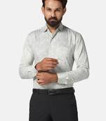 Men cotton printed shirt