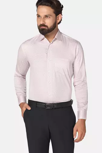Men cotton printed shirt