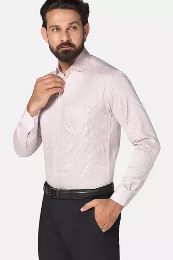 Men cotton printed shirt