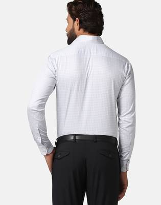 Men grey printed shirt 5
